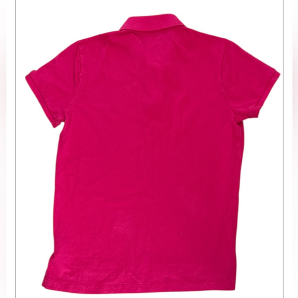 RALPH LAUREN Hot Pink Polo Shirt Classic Fit Size M - Picture 6 of 7